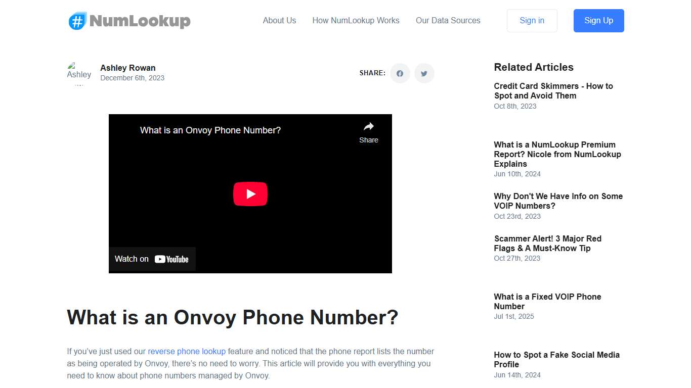 Understanding Onvoy Phone Numbers: Why You Should Be Cautious