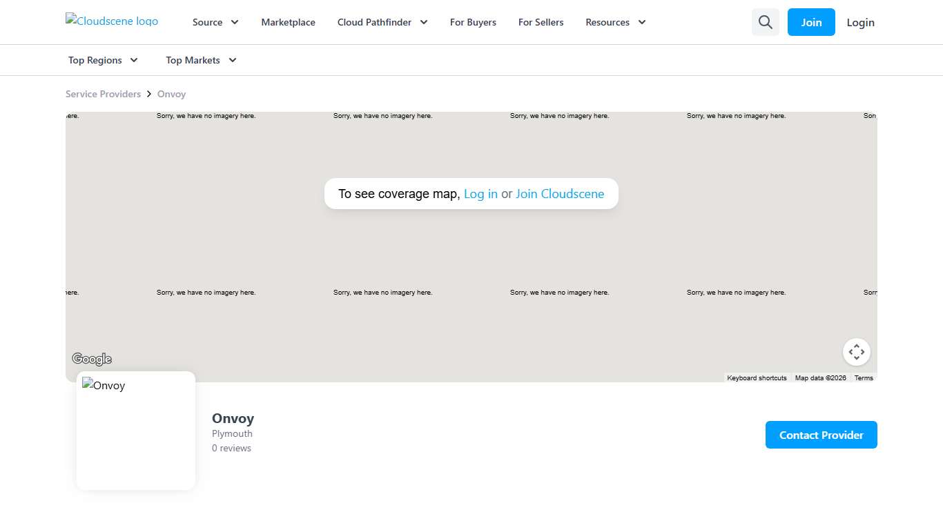 Onvoy Business Internet Provider Cloudscene